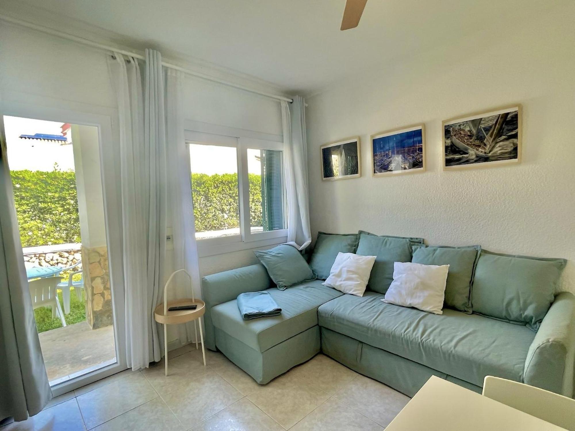 Forcat Apartamento Bajo Con Jardin Y Piscina Ciutadella  Kültér fotó